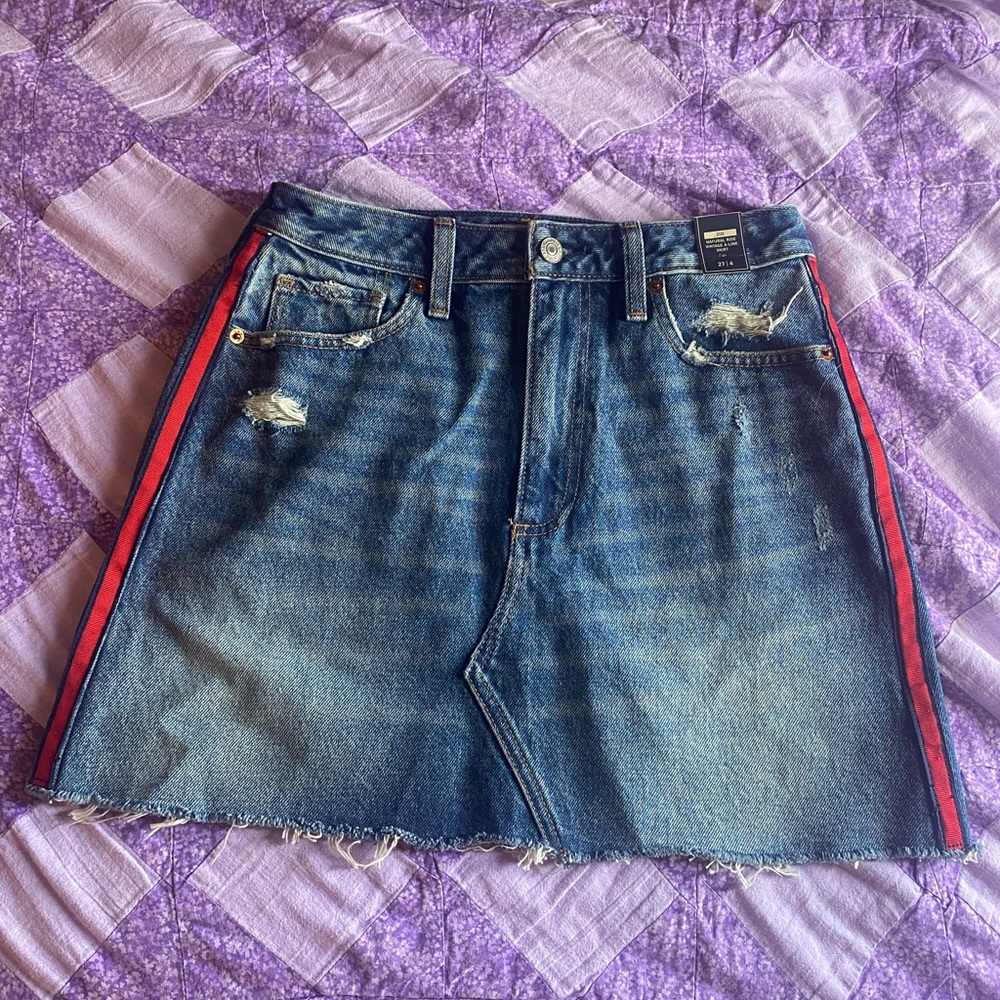 Natural Rise Vintage A-Line Skirt 27/4